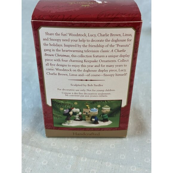 Hallmark 1998 Keepsake Snoopy Ornament A Snoopy Christmas Peanuts 5th in Series - Picture 6 of 10